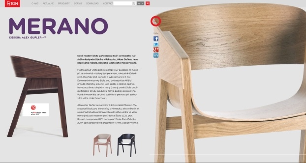 Velké produktové fotografie, atin studio blog - Židle Ton
